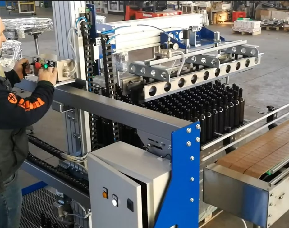 Sistema di confezionamento automatico